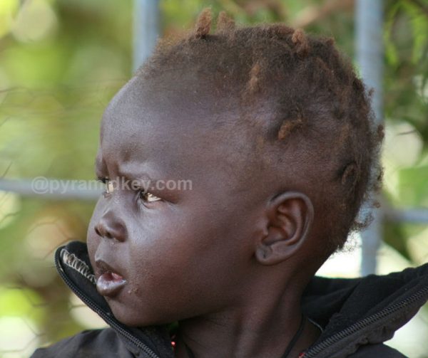 Side profile of Sudanese boy’s face, Khartoum, Sudan – Pyramid Key